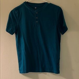 GAP Boy’s Blue Henley Tee